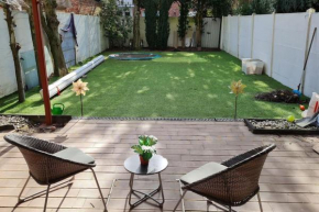 Lux & Cozy Apt + Garden +Jaccuzi